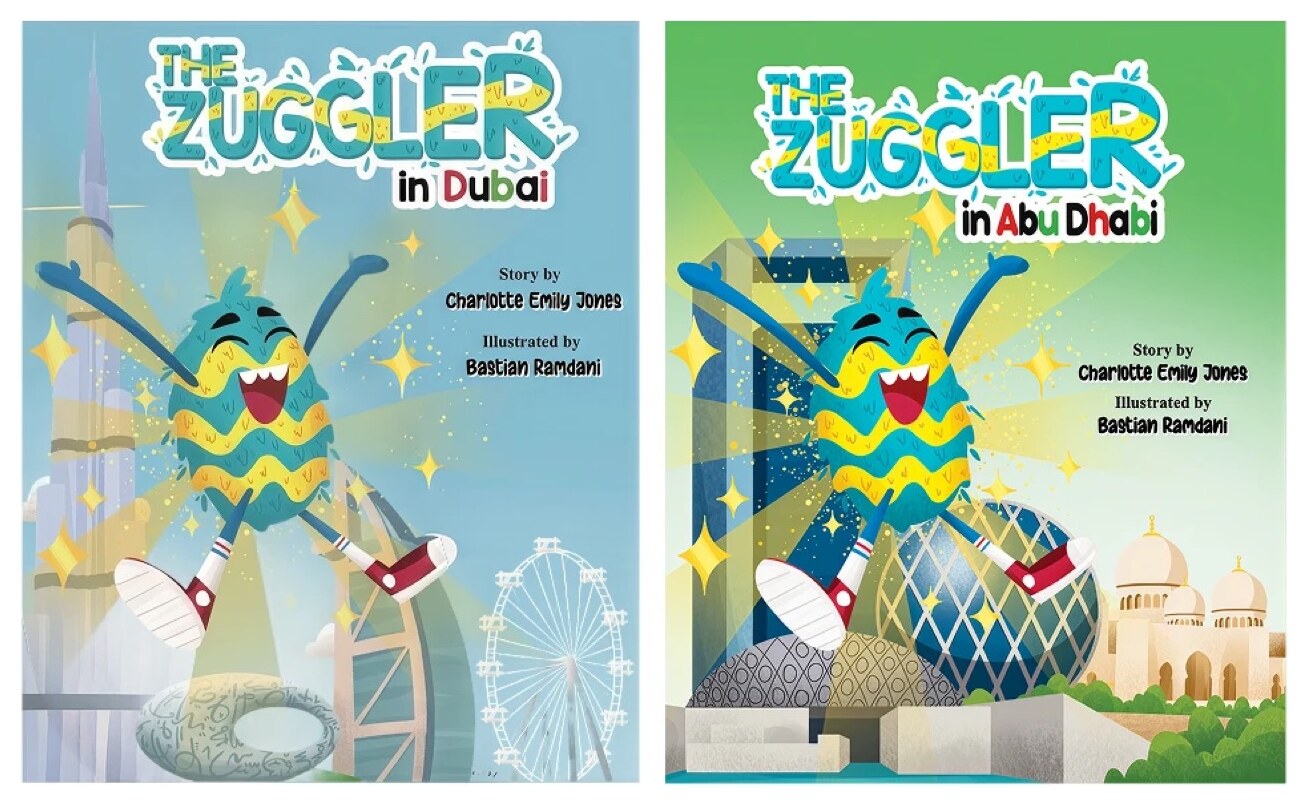 The Zuggler in Dubai and The Zuggler in Abu Dhabi book covers side by side